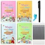 Magic Book (4 Book + 10 Refill + 1 Pen +1 Grip)