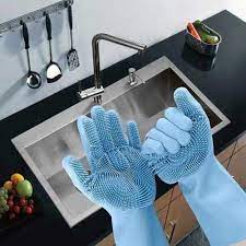 Gloves For Washing Reusable Rubber Silicon